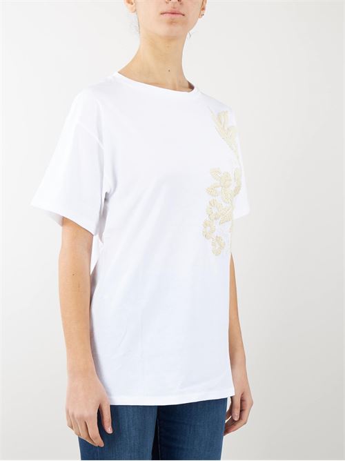 T-shirt with embroidery Ermanno by Ermanno Scervino ERMANNO BY ERMANNO SCERVINO |  | D44EL024REE3MF882